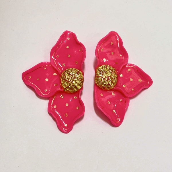 Aros Colombina Fucsia